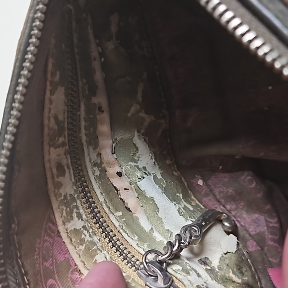 Juicy Couture y2k Vintage Brown Scottie Barrel Bag - Picture 15 of 16